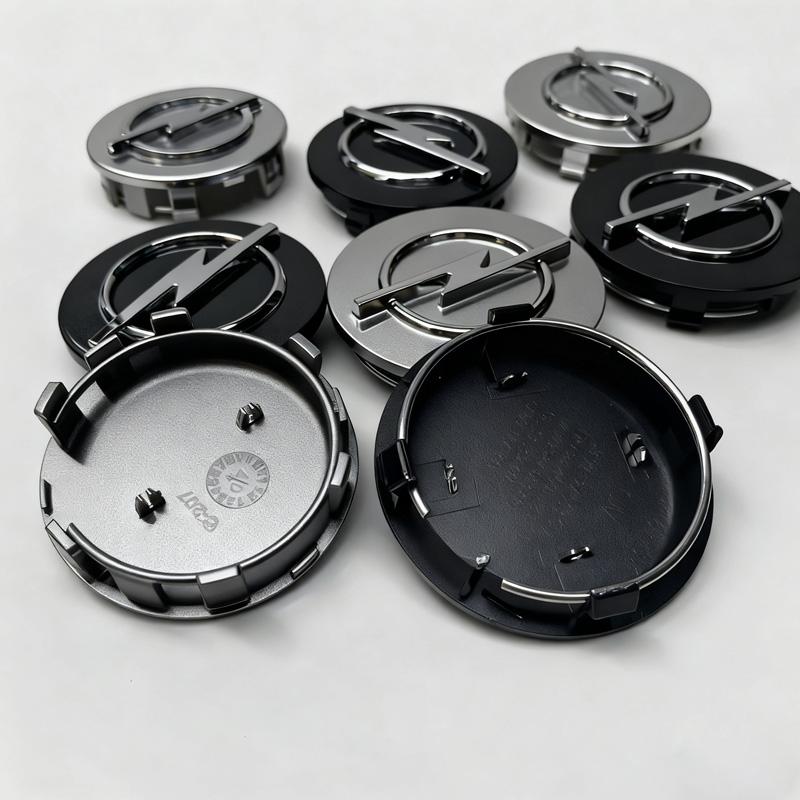 4pcs58/64mm New Car Wheel Center Hub Caps Cover Emblem For Opel Insignia Astra J F Antara Meriva Zafira Corsa Vectra OPC