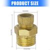 Sturdy Brass Drain Valves Convenient Accessory for Various Compressor Models A0KF