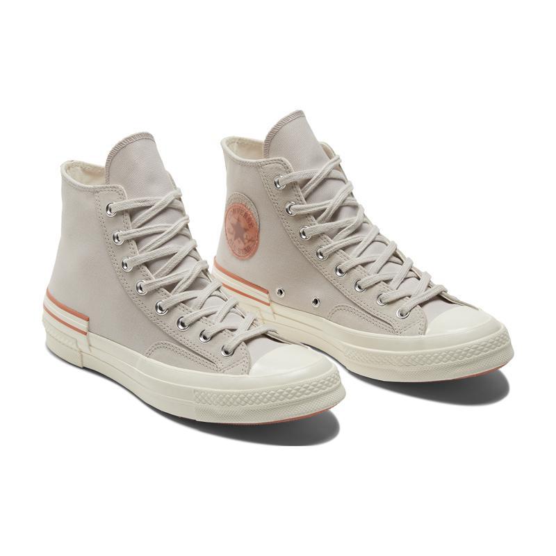 Converse Модные повседневные кеды Chuck Taylor All Star 1970-х годов, унисекс, высокие, из парусины, светло-оранжевые