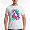 737 Down Over Abq Tshirt Summer Casual Cotton Tee Oversized Streetwear Tops Vintage Graphic Print Loose Fit Short Sleeve