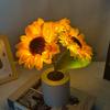 Sunflower LED Nightlight Besides Bedroom Lamp Table Lamp USB Rechargeable Light Kids Gift Home Party for Bedroom