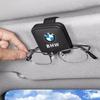 AXNX2 Slim Hidden Anti Loose Design Sunglasses Mount Clip Car Eyeglass Holder Space Saving Glasses Card Ticket Storage For BMW M X5