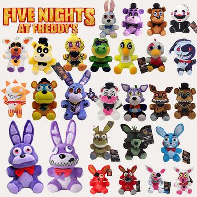 Кукла 18 см Пять ночей у Фредди Fnaf Милые плюшевые игрушки Игра Бонни Медведь Фокси Мультяшные мягкие куклы Игрушки Фредди для детей Подарки