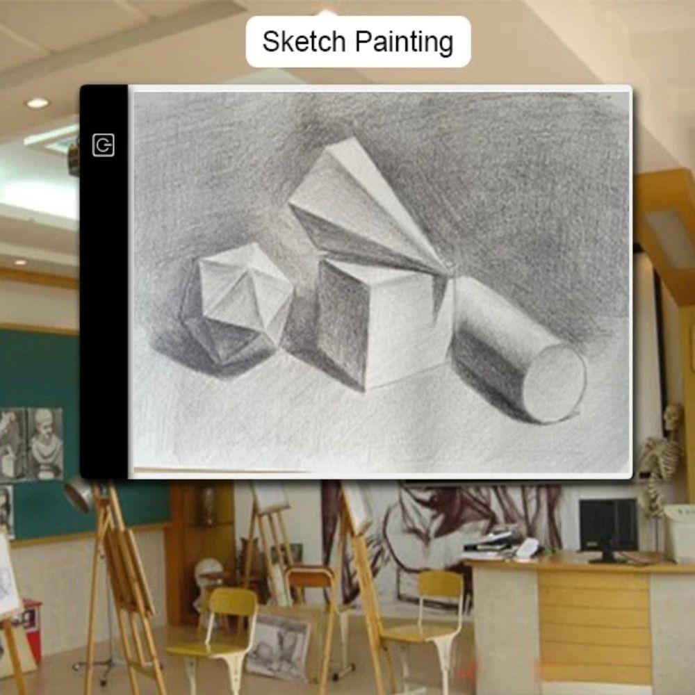 3 Level Dimmable Drawing Copy Pad Board Adjustable Led Light Pad New Animation Painting Pad