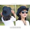 Foldable Bucket Hat Wide Brim Panama Caps Unisex Fisherman Hat