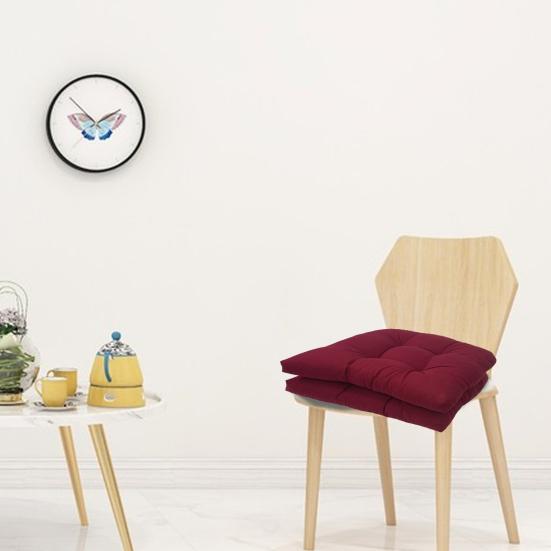 2 шт. уличные подушки для стульев, водонепроницаемые U-образные мягкие подушки для сидений, толстый хлопковый наполнитель, легко чистящаяся подушка для патио для гостиной