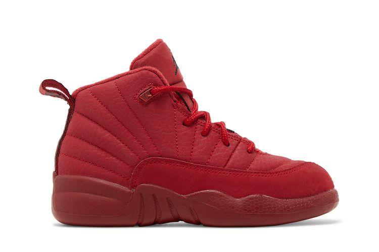Kids' Sneakers Jordan 12 Retro Gym Red (2018) (PS) Gym Red/Black-Gym Red