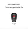 Чехол для ключей для Toyota Corolla, Camry, RAV4, Highlander, CHR, Levin, Rongfang и Asia Dragon
