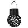 Solar Mini Hanging Flame Light Easy To Install Waterproof Automatic ON/OFF Energy-Efficient LED Solar Lantern Garden Decoration