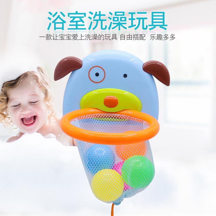 Ванна Стрельба Баскетбол Отскок Игрушка Вода Плавание Водные Игрушки Играть Развивающие Детские Игрушки Для Ванны