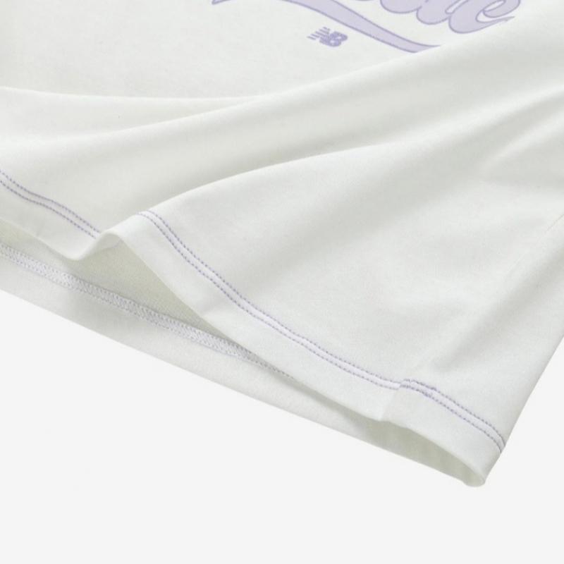 New Balance Футболка с коротким рукавом для детей Nqj Nk9ee2801g 10 Nbgc Life для девочек, укороченная футболка