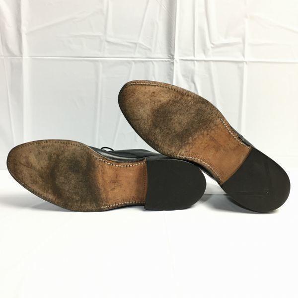 Rare Vintage Allen Edmonds Fifth Avenue Cap Toe Shoes Black size 10B 26.5-27.0 Men's(USED)