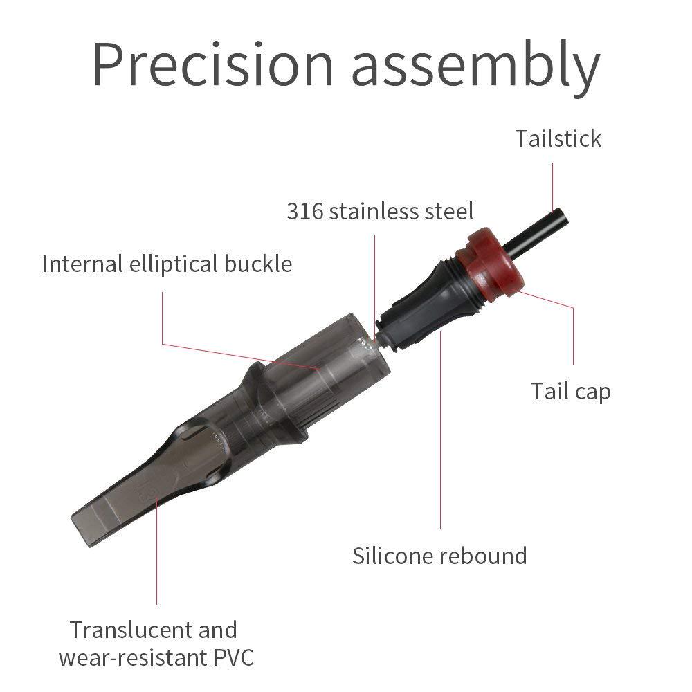 Dragonhawk Для макияжа Ручка для татуировки Роторная машина для татуировки Ручка Шнур RCA Источник питания Иглы для татуировки