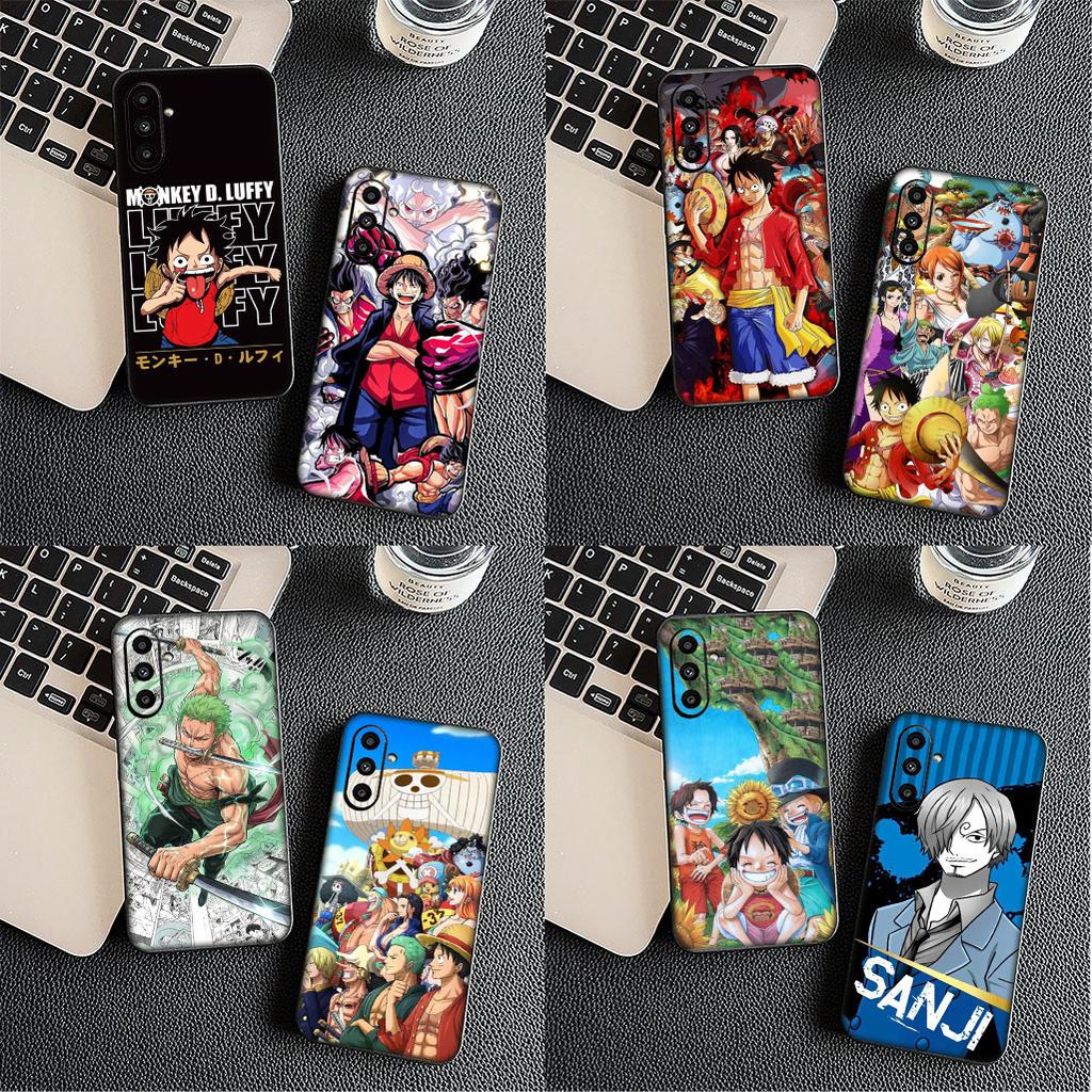 Cover for Samsung Galaxy S22 S21 S20 Fe Ultra S9 Plus + A13 A22 M21 M31 M55 M15 Phone Case Roronoa Zoro Sanji One Pieces Luffy
