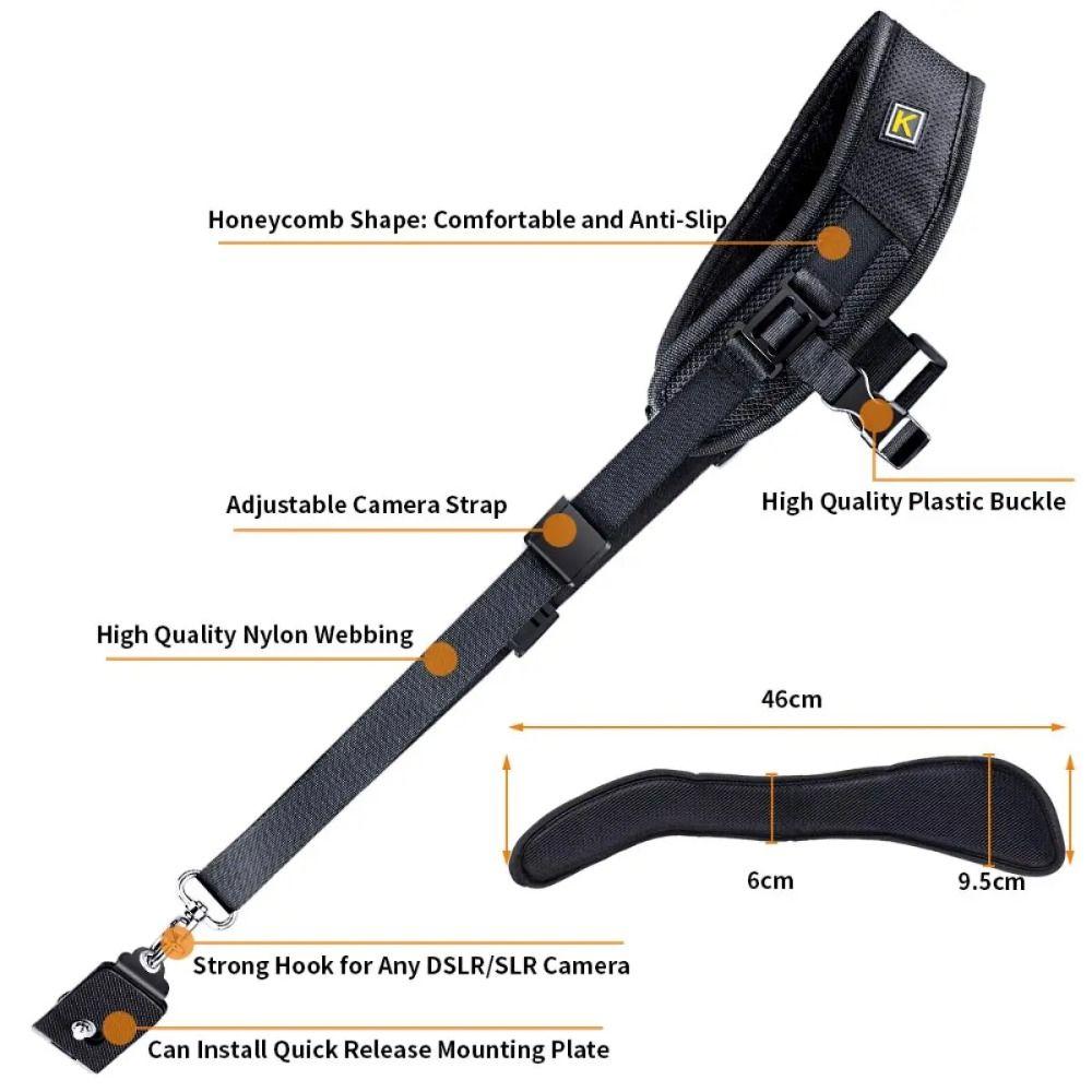 Quick Release Camera Strap Adjustable Camera Strap Belt Camcorder Straps for Canon Nikon Sony