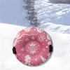 Thickened PVC Round Inflatable Snow Tube for Ski Resorts