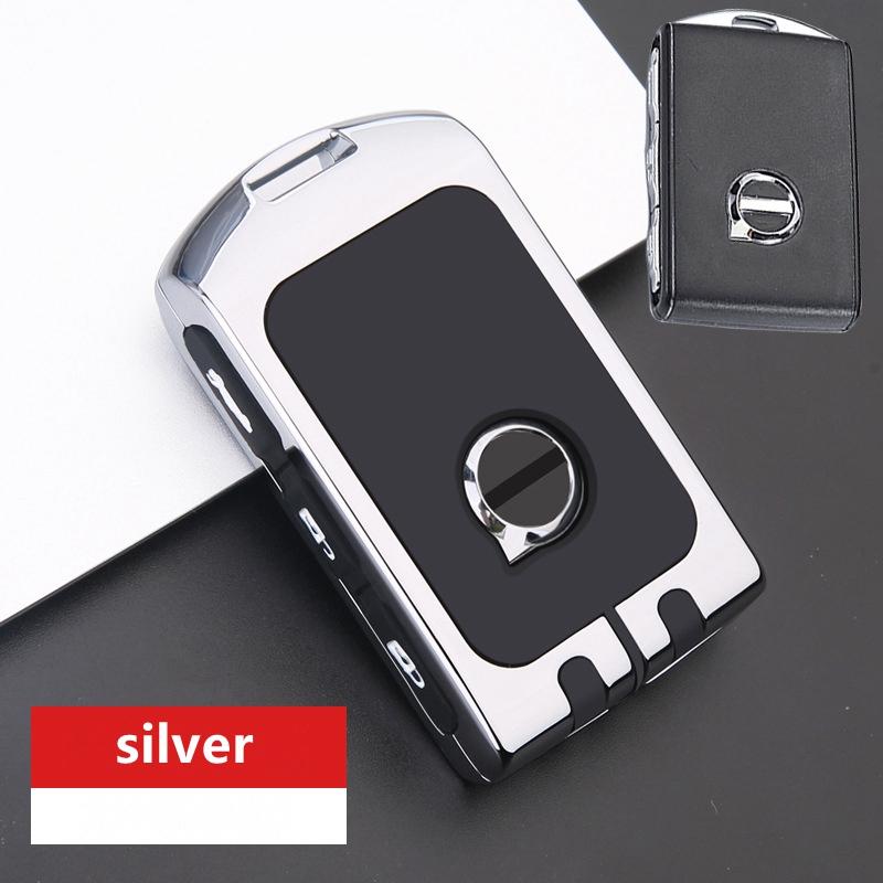For Volvo Car Zinc Alloy Key Case Holder Cover Shell For Volvo XC40 XC60 S90 XC90 V90 2017 2018 T5 T6 T8 Fob Smart Key Protectio HL9