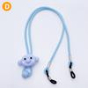 Детские милые маски цепи подвесные шейные веревки цветные очки анти-потеряющийся шнурок ремешок