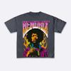 2026 ВеснаЛето Уличная Мода Ретро Принт Jimi Hendrix Мужская Y2K Уличное Искусство Мужская и Женская Одежда Футболка