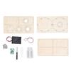 DIY Wooden Humidifier Model Electric Puzzle 3D Wooden Model Kit with Type C Interface Timing