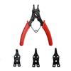 Multi-Functional Circlip Pliers Set: External/Internal Shaft & Spring Assembly Tool