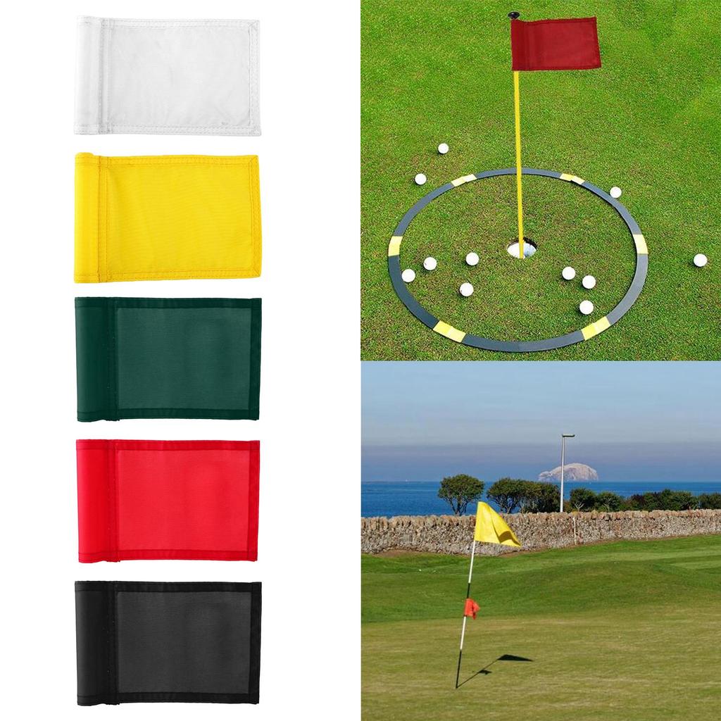 Putting Green Flags - Solid Color Flags, Golf Flags for Yard, Golf Pin Flags,