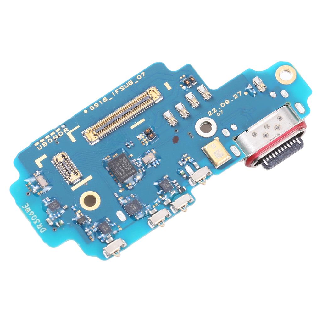 For Samsung Galaxy S23 Ultra S918B Dock Connector Charging Port Flex Cable Repair Part (Without Logo)