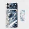 3D Наклейка на весь корпус серии «Космическая Галактика» для iPhone 17/Pro Max/Air, Цветная Задняя Защитная Наклейка