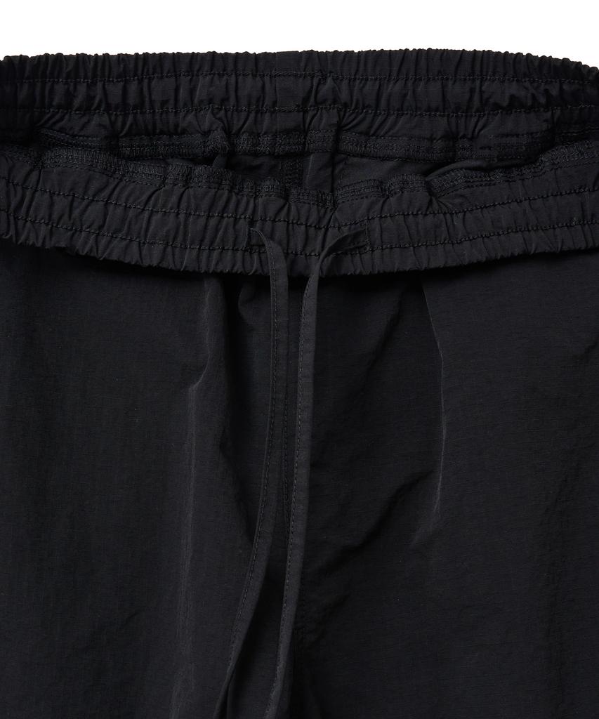 PHYPS MOTORCYCLE Nylon Cargo Bermuda Shorts Black