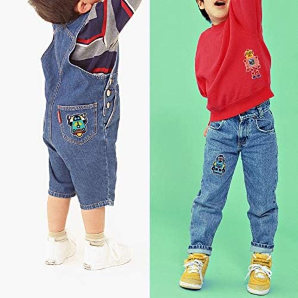 14pcs Embroidered Motif Applique Fabric Custom Patches Applique Stickers Sew on Patches  For Jacket