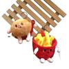 Newcomer Discount: Cute Hamburger Plush Keychain – Stuffed Toy Bread Pendant Bag Charm