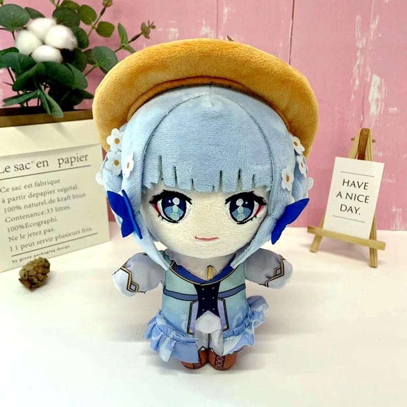 20 см Genshin Impact мягкая кукла Лини Ноэль Казуха Янтарь Сяо плюшевые игрушки Tartaglia аниме Clorinde Kunikuzushi вещи плюшевые куклы Рождественский подарок