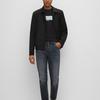 HUGO BOSS T-Shirts Men's Black Crew Neck Straight Fit 50471549-001
