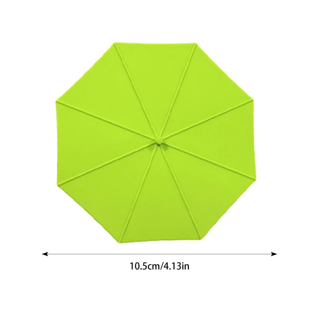 Крышка для чашки в виде зонтика, многоразовые силиконовые крышки для кружек для кофе, сохраняющие напиток теплым или холодным для чайников, кофейных принадлежностей