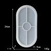 Oval Tray Cement Silicone Molds DIY Concrete Plaster Coaster Pottery Mould Home Decoration Handmade Crafts Ornement