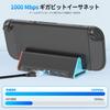 Док-станция Switch 2 для Switch 2 2025 года Док-станция Switch 2 с проводным LAN 1000 Мбит/с, HDMI TV и подставкой для зарядки для Switch, оснащенная 2 портами USB, ТВ-выходом для Switch TV
