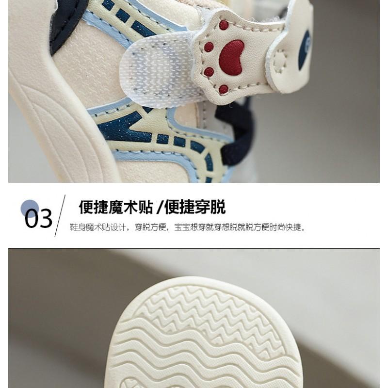Soft Sole Toddler Walking Shoes Boys Girls Anti-Slip Breathable Sneakers