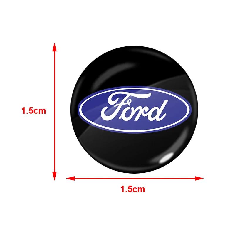 AKM1 Car Lock Sticker Keyhole Anti-blocking Protection Styling for Ford Mustang Ranger Fusion Mondeo Focus Fiesta EcoSport ESCORT