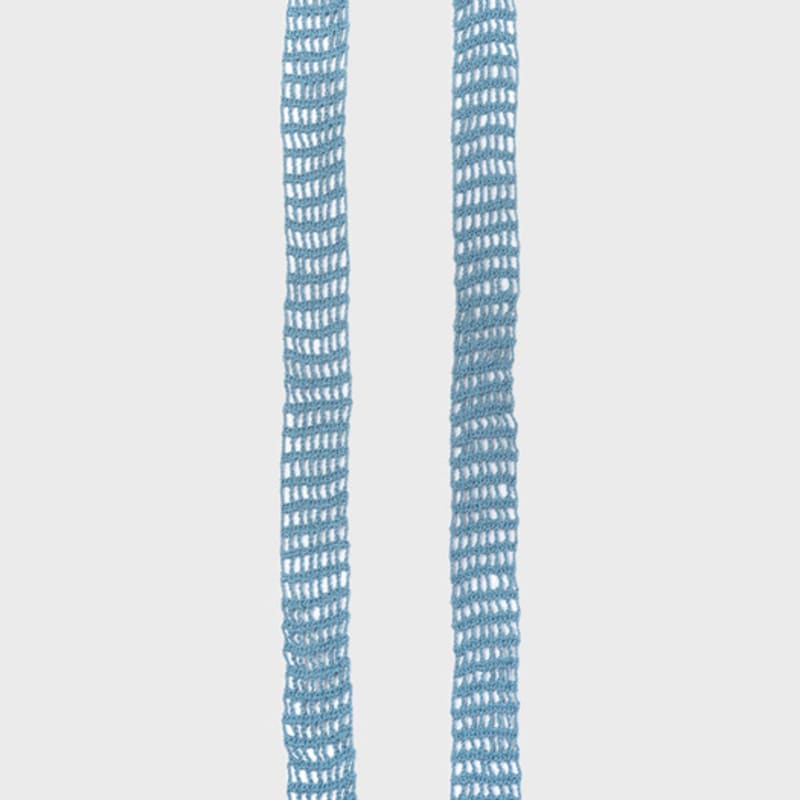 Eireve CROCHET LONG SCARF (TURKISHBLUE)