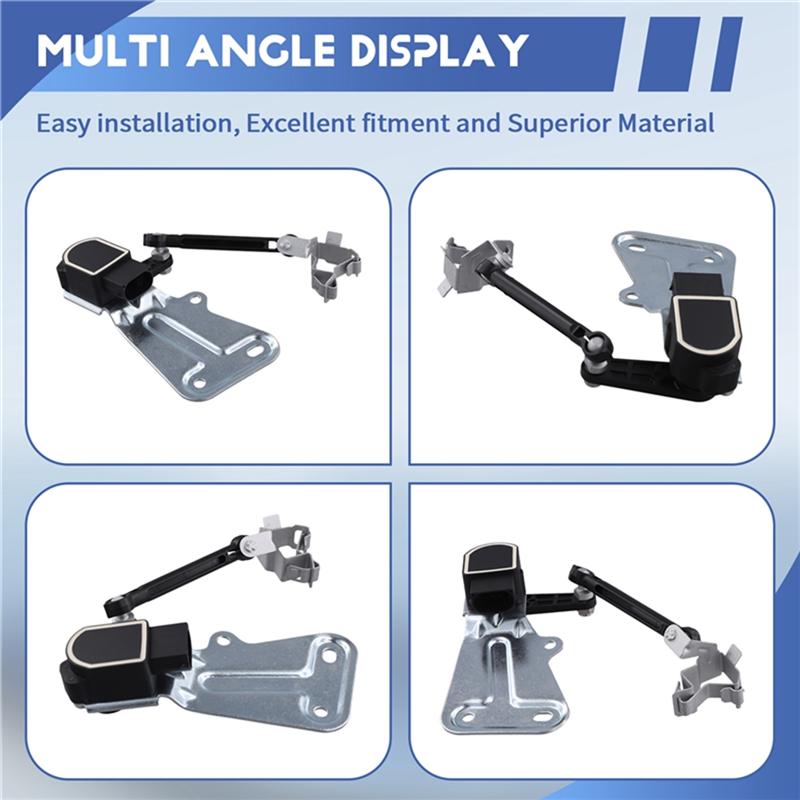 1Pair Front Body Height Level Sensors Assembly A2125402317 A2125402417 For W212 W218 CLS550 CLS400 E250 10-18