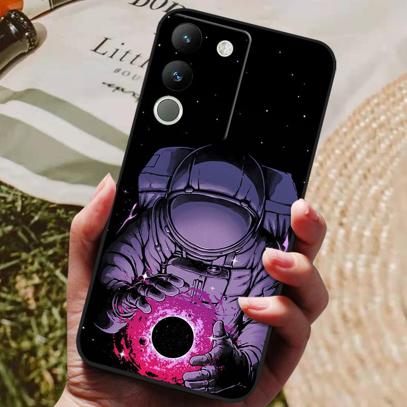 Для Vivo V29e 5G Чехол Новая Мода Милый Мультяшный Роскошный Мягкий Силиконовый Чехол Для VIVO V29e 5G 6.67" V2317 противоударный Funda Coque