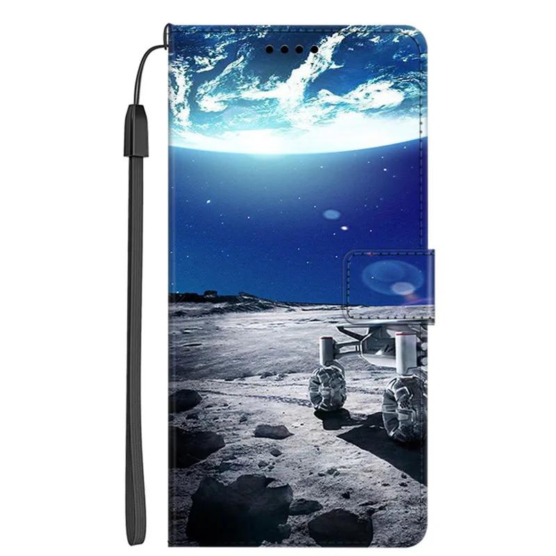 Чехол-книжка с магнитом из кожи для Motorola Edge 60 Pro, кошелек-книжка с откидной крышкой для Moto Edge 50 Neo S50 G05 G24 Power, Чехол для телефона Funda