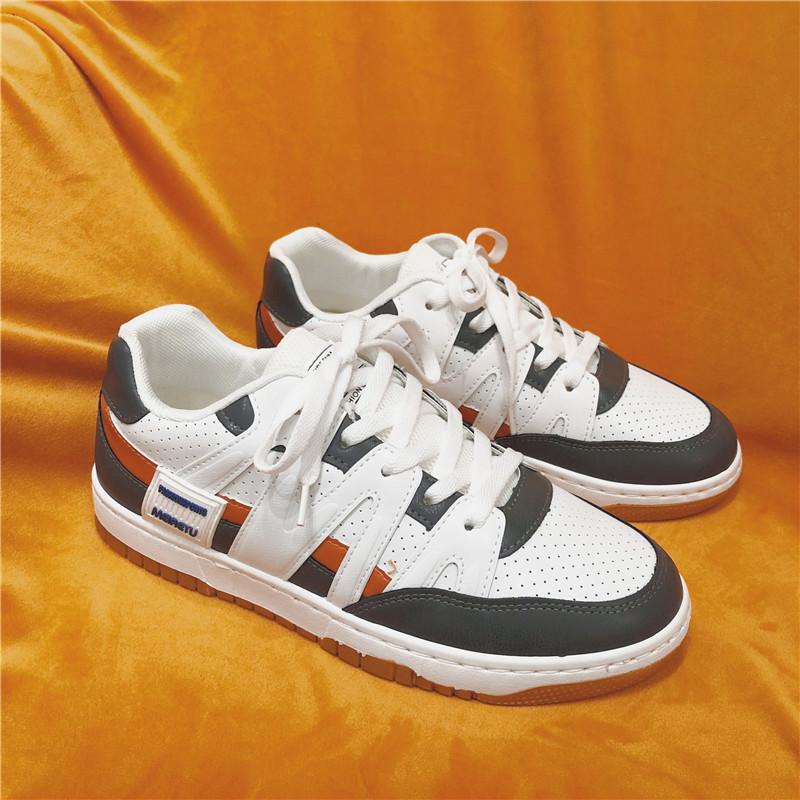 2025 Men's Ins Hong Kong Trend Shoes Summer Breathable Sports Sneakers Casual Skate Shoes for Boys