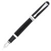 Перьевая ручка Jinhao 750 Black Bright Advanced Executive с серебряным Gullor