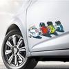 Автомобили автозапчасти двери автомобиля наклейка окна задняя наклейка украшения вид водонепроницаемый спортсмен мультфильм