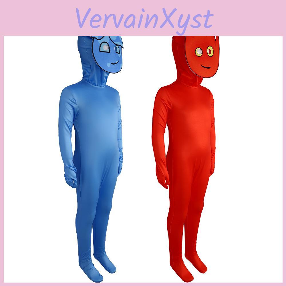 Halloween Forest Fire Game Character Outfit Polyester For Cosplay Stage Events For All Ages