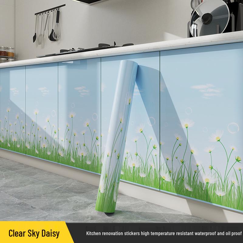 Маслостойкие и водостойкие наклейки на стену кухни: Обои для плиты против плесени, устойчивые к высоким температурам