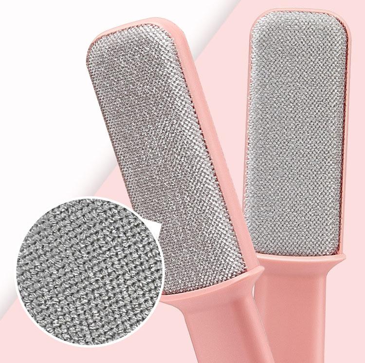 Mini Portable Washable Sticky Cleaner Brush Lint Roller Clothing Dust Hair Sheets Lint Remover Reusable Fabric Brush