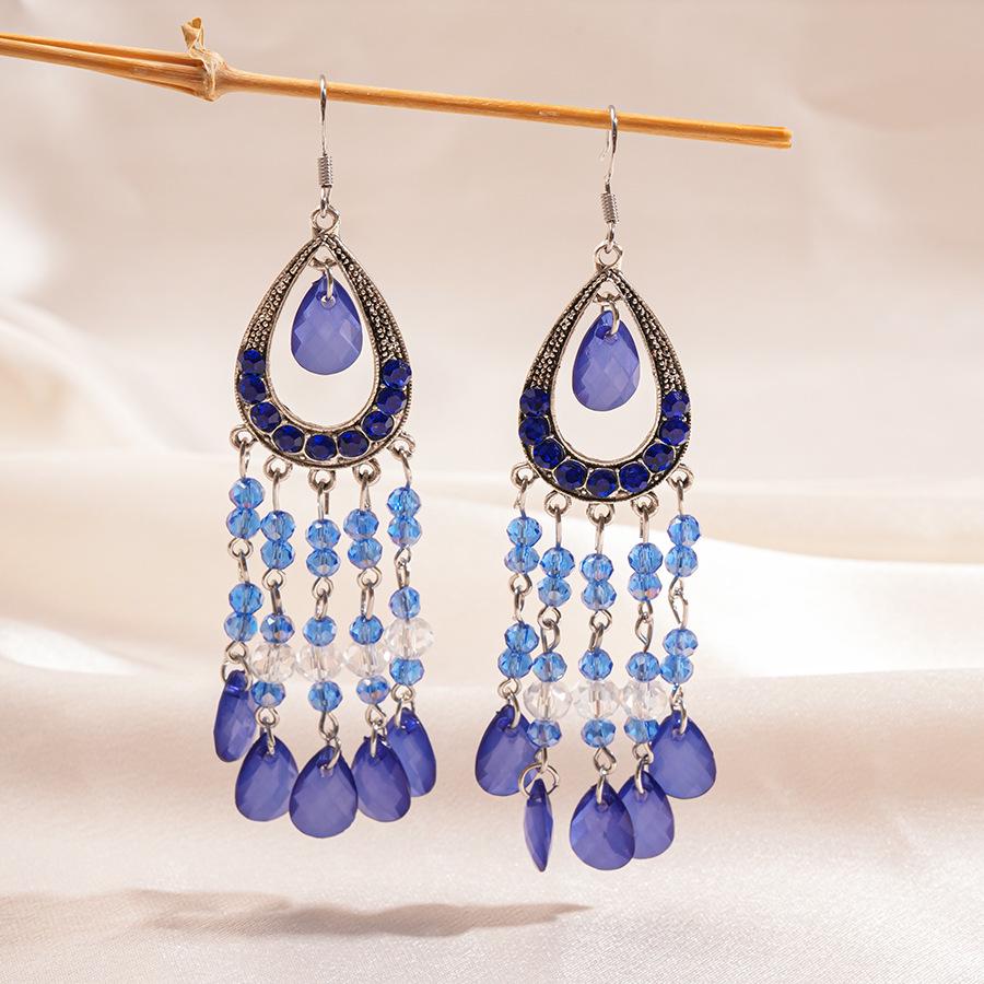 Роскошные серьги-кисточки с красными цветами: Стильные, Дорогие, Акцентные Серьги-Гвоздики для Женщин