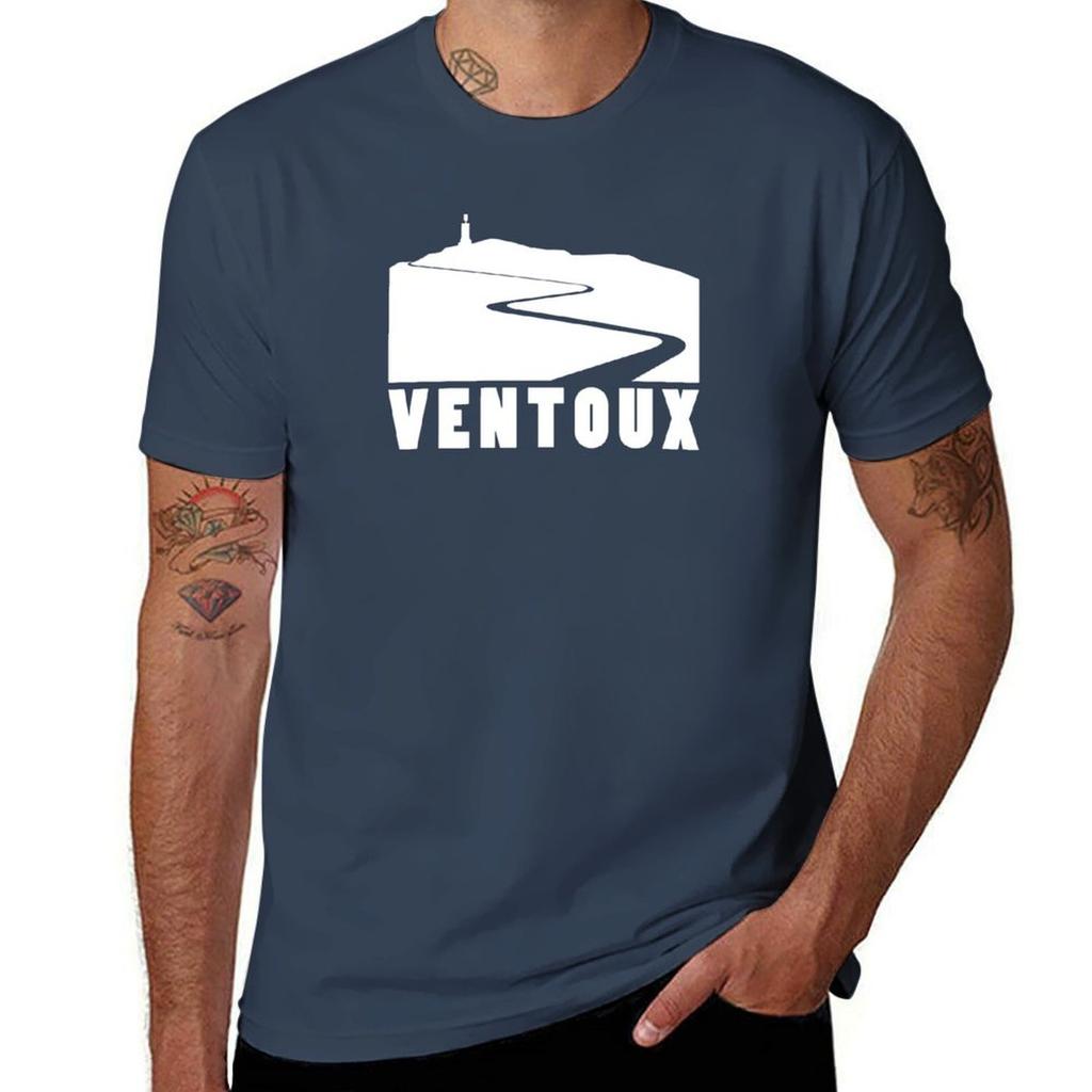 Retro Mont Ventoux Tshirt Tshirt Christmas Casual Tee Shirt
